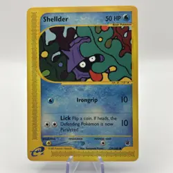 Pokemon TCG Shellder Expedition Base Set 129/165 Regular Common - Image 1