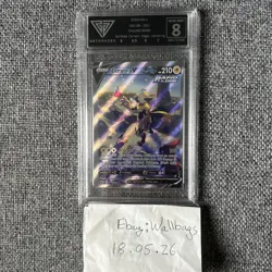 Pokemon Zeraora v Alternate Art Ultra Rare 166/198 Chilling Reign Graded 8 - Image 1