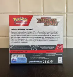 Pokemon TCG Destined Rivals Booster Box Sealed 36 Packs – Small Tear In Seal - Image 2