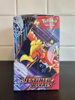 Pokemon TCG Destined Rivals Booster Box Sealed 36 Packs – Small Tear In Seal - Image 4