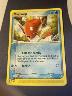 Magikarp 60/97 Common Dragon Pokemon NM - Image 1