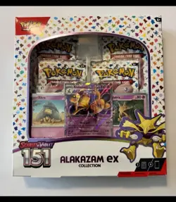 Pokemon Scarlet & Violet 151 Alakazam ex Collection Box Sealed Brand New - Image 2