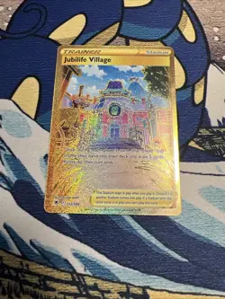 Jubilife Village 212/189 Secret Rare Astral Radiance Pokemon Near Mint - Image 1