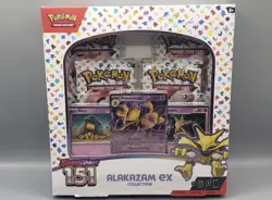 3x Pokemon Scarlet & Violet 151 Alakazam ex Collection Box Promo Booster English - Image 1