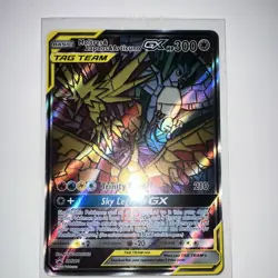 Moltres & Zapdos & Articuno GX SM210 Promo TAG TEAM Holo ENG 300HP - Image 1
