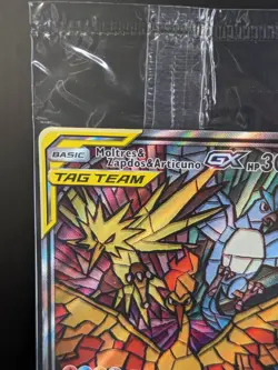 Moltres & Zapdos & Articuno GX SM210 Pokemon Sm Holo SEALED - Image 2