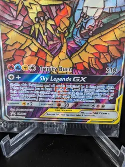 Moltres & Zapdos & Articuno GX SM210 Pokemon Sm Holo SEALED - Image 4