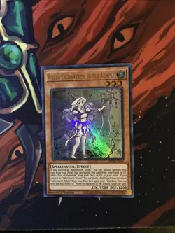 Yugioh! Water Enchantress of the Temple - GRCR-EN026 - Ultra Rare - 1st Edition - Image 1