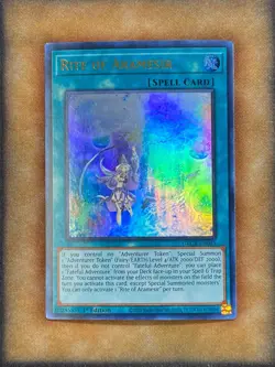 Yugioh Rite of Aramesir GRCR-EN025 Ultra Rare 1st Ed LP - Image 1