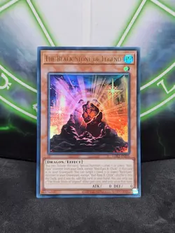 Yugioh The Black Stone of Legend LDK2-ENJ05 Ultra Rare NM - Image 1