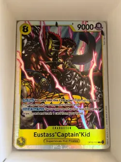 OP10-112 Eustass"Captain"Kid English SR One Piece TCG Card Game - Image 1
