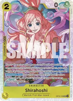 OP12-102 Shirahoshi English SR One Piece TCG Card Game - Image 2