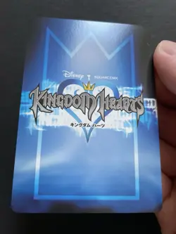 Tidus 22/37 SR Holo Kingdom Hearts TCG Card Japanese Disney Square Enix Rare - Image 5