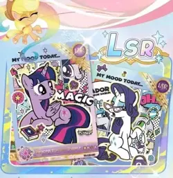 KAYOU Mon Petit Poney 40th Anniversaire Display Carte Rare / My Little Pony Card - Image 3