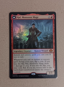 Ral, Monsoon Mage #247, MTG: Modern Horizons 3 English Foil NM - Image 1