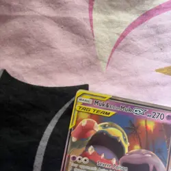 Pokemon Card - Muk & Alolan Muk Tag Team Unbroken Bonds 196/214 Full Art - Image 2