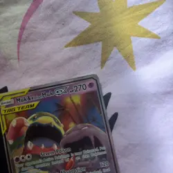 Pokemon Card - Muk & Alolan Muk Tag Team Unbroken Bonds 196/214 Full Art - Image 3