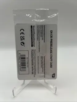 Sealed STAFF Mega Evolution Chaos Rising Promo Prerelease Pack 4 Pokemon Delphox - Image 2