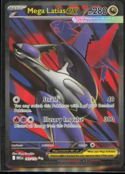 Mega Latias ex Ultra Rare ME01: Mega Evolution #163/132 [Near Mint] Pokemon TCG - Image 1