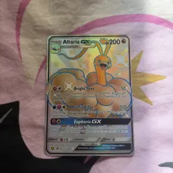 Pokemon TCG Altaria GX Full Art SV77/SV94 Shiny Vault Hidden Fates - Image 1
