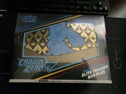 Pokemon Center Crown Zenith Elite Trainer Box (ETB) Factory Sealed Read Des. - Image 1