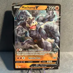 Machamp V 072/189 Holo Astral Radiance Pokemon NM - Image 1