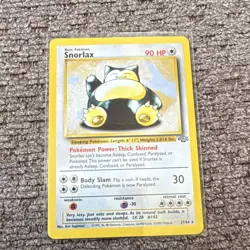 Pokemon Snorlax 27/64 Jungle Unlimited Rare Regular 90 HP English WOTC 1999 - Image 1