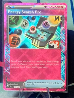 POKEMON TCG - ENERGY SEARCH PR0 - ACE SPEC - PRIZE PACK SERIES 8 - PLAY! STAMPED - Image 1