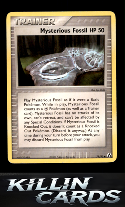 Mysterious Fossil 79/92 Pokemon Common Legend Maker Card LP - Image 1