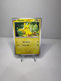 Pokemon TCG Pikachu My First Battle Pikachu Stamp - Image 1