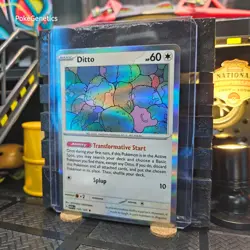 Ditto 151 Holo Pokemon TCG 132/165 Scarlet & Violet Rare - Image 2