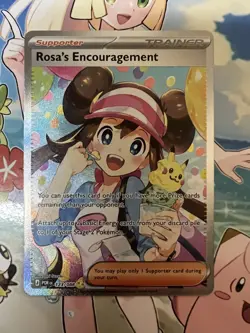 Rosa's Encouragement 123/088 ME03: Perfect Order NM Pokemon - Image 1