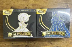 Pokemon Mega Evolution Elite Trainer Box Gardevoir & Lucario Lot Of 2 ETBs - Image 1