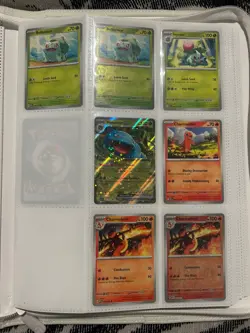 Pokemon TCG SV 151 Card Lot Binder included - Image 1