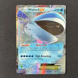Wailord EX 38/160 Primal Clash Pokemon Card - Image 2