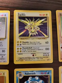 1999 Pokemon Base Set Unlimited Holo raw cards Bundle Bulk - Image 3