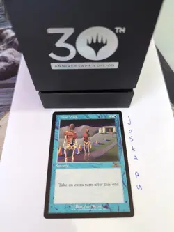1x MTG 30th Anniversary Edition - Time Walk - Retro Frame Power 9 Card Raw 30A - Image 1