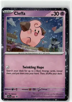 Cleffa Promo SV: Scarlet & Violet Promo Cards 095 NM - Image 1