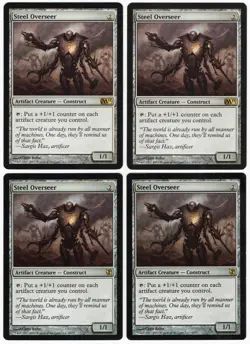 Steel Overseer x4 4x Various Sets PLAYSET Rare Artifact Creature MTG SP - NM AZ1 - Image 1