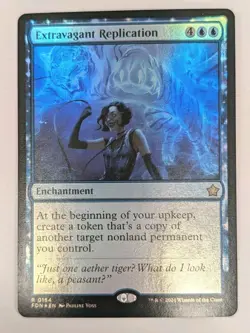 Extravagant Replication Foundations Foil - MTG RARE - Image 1