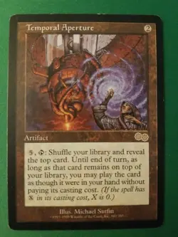 1x Temporal Aperture - Urza's Saga - Magic the Gathering - MtG - MP x1 - Image 1