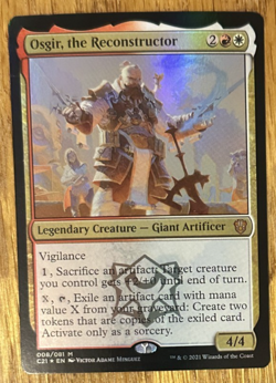 MTG Commander 2021, Osgir, the Reconstructor - Foil - Image 1