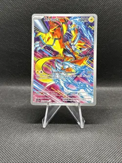 Pokemon TCG Zeraora Full Art 151/142 Sv07: Stellar Crown Holo NM-M - Image 1