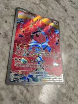 Flamigo Holo Illustration Rare SV02: Paldea Evolved 227/193 Pokemon NM - Image 2