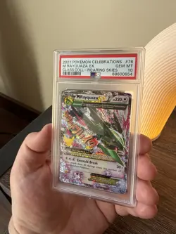 2021 Pokemon Celebrations Classic Collection M Rayquaza EX #76/108 PSA 10 - Image 3