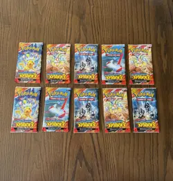Lot of 10x Pokemon Surging Sparks Booster Packs- **SEALED** - Image 1