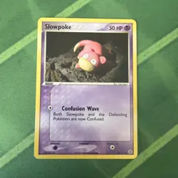 Pokemon EX FireRed & LeafGreen Slowpoke 80/112 Near Mint NM - Image 1
