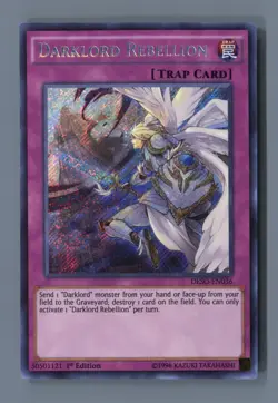 Darklord Rebellion DESO-EN036 Secret Rare Destiny Soldiers Yu-Gi-Oh Near Mint - Image 1