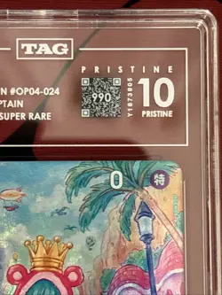 One Piece Sugar SP OP04-024 Wings of The Captain PRISTINE TAG 10 - Image 3