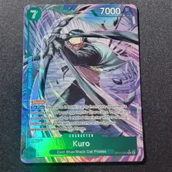 One Piece CCG- Kuro (Alternate Art) - Adventure on Kami's Island (OP15-EB04) - Image 1